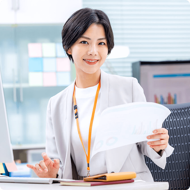 勉強と仕事が法人支援も！