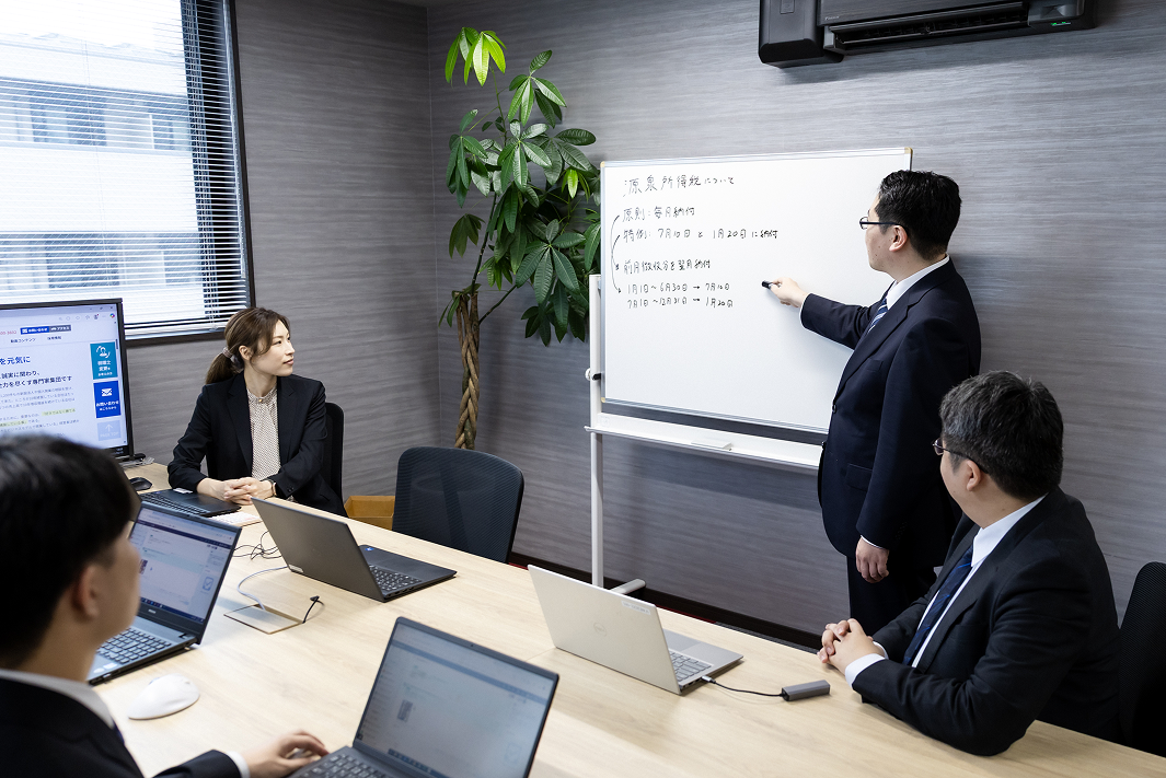 月に1回の所内研修会